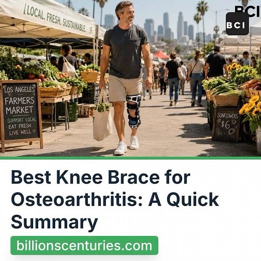 Best Knee Brace for Osteoarthritis: A Quick Summary