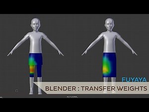 [Tutoriel] Blender : weight transfert