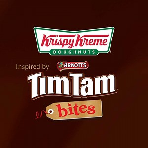 3.2K views · 70 reactions | We are going doughnuts for this one! It's time to sink your teeth into the NEW Krispy Kreme (Australia) x Arnott's Tim Tam Bites Doughnut!  Available now from your local Krispy Kreme store! *Not available at 7-Eleven, Woolworths, or Jesters. #ThereIsNoSubstitute | Arnott's Biscuits | Facebook