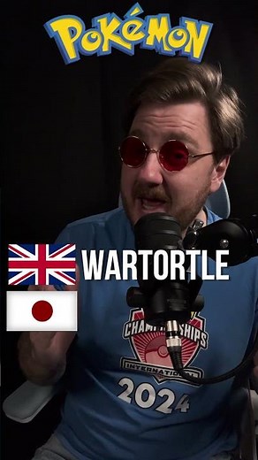 Wartortle Around the World 🌍 | Pokémon Names in Different Languages #pokemon
