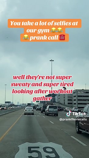 Pranks fhone calls on TikTok