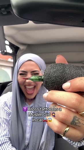 Muslim Girl's Cross Tattoo Shock