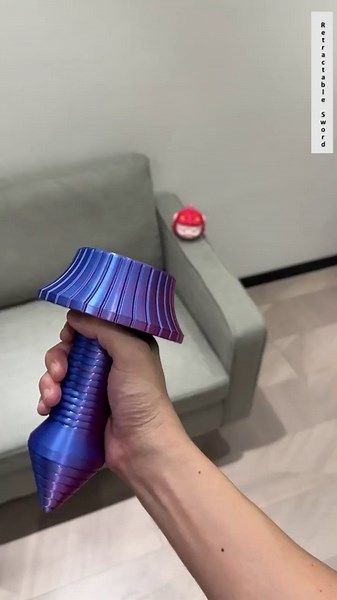 3D Printing Gravity Retractable Sword Creative Decompression Super Healing Tricky Toy Boys and Girls Toys. (G)