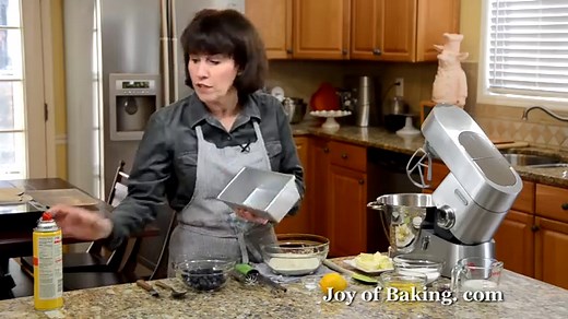 Lemon Blueberry Bread Recipe Demonstration - Joyofbaking.com