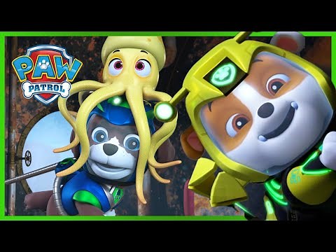 Aqua Pups Save the Reef - PAW Patrol Episode - Cartoons for Kids