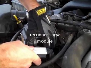 Glow plug module change 3.0L Jeep Grand Cherokee 2007