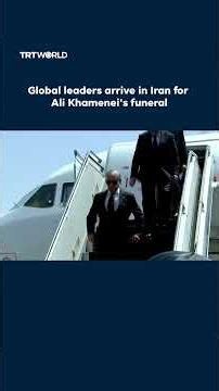 Türkiye, Pakistan, Oman, Qatar and Azerbaijan delegations arrive in Tehran for Khamenei's funeral