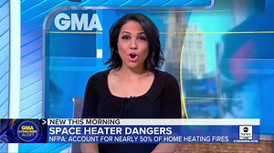 Dangers of space heaters and fire warnings