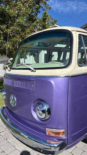 USA Custom VW Bus on Instagram: "🚐💜 Meet Our Stunning Lavender VW Bus! 💜🚐 Exclusively designed by @kombi.collective , Just like a timeless love song, this beauty is a showstopper! . This custom VW bus blends vintage charm with a soft, elegant lavender finish. Whether you’re cruising the coast or making an entrance at every stop, this bus is ready to turn heads. 🎶 “When I see your face… there’s not a thing that I would change…” 🎶 — Just like Bruno Mars’ Rose, this ride is simply unforgettab