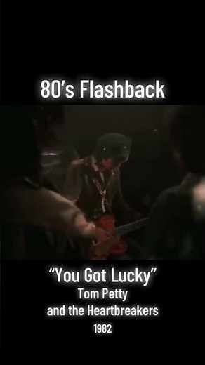 80’s Flashback - You Got Lucky by Tom Petty and the Heartbreakers (1982) #tompetty