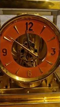 Jaeger LeCoultre Atmos clock, 519 model