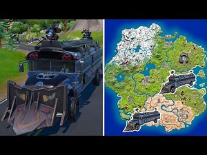 All Armored Battle Bus Spawn Locations in Fortnite