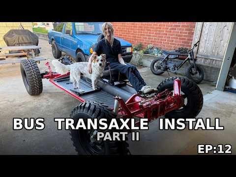 VW Bus Transaxle Install in a Baja Bug Truck (Part II), Ep:12
