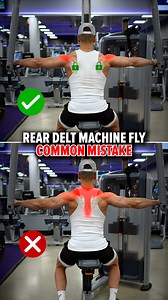 829K views · 4.1K reactions | ❌ Rear Delt Machine Fly Mistake (DON'T...