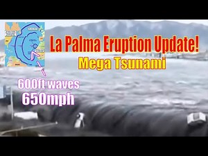 La Palma Volcano Mega Tsunami Latest Update - The WeatherMan Plus Weather Channel