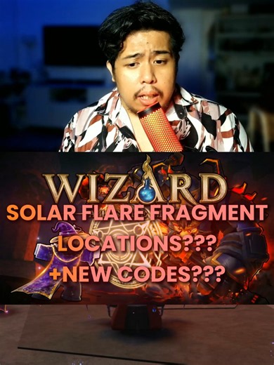 WIZARD ALCHEMY SOLAR FLARE FRAGMENTLOCATIONS NEW CODES #issonx #roblox #gaming #wizardalchemy #gamingontiktok