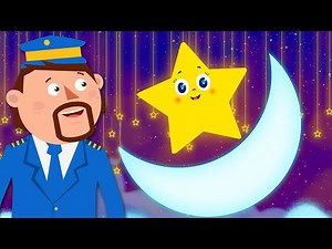 Star Light Star Bright - Star Song | Nursery Rhymes For Babies | Captain Discovery