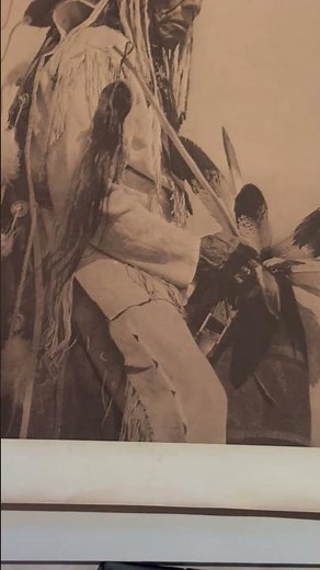 Original 1927 Edward S. Curtis Photogravure | The Old Cheyenne | Native American Art