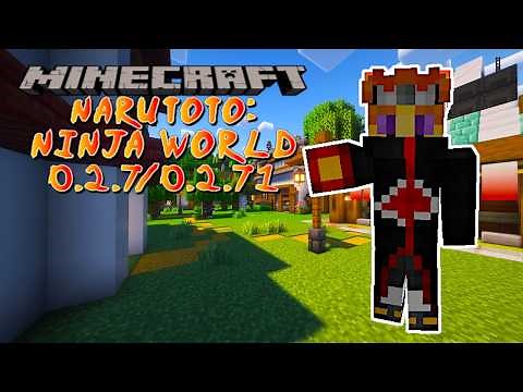 *NEW* Narutoto Ninja World: Rinnegan Update - Minecraft 1.20.1 (Mod Showcase) Versions 0.2.7/0.2.71