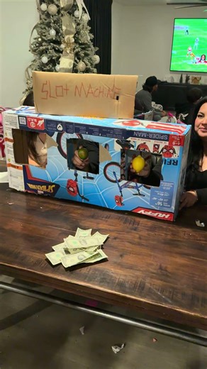 Human slot machine family game night 😂🔥