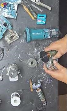 Makita BO6050 Tear down Motor housing & pulling out the Armature,#powertoolsclinic Part6