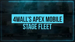 42 reactions | Check out our APEX Mobile Stage Fleet! 4Wall has a...