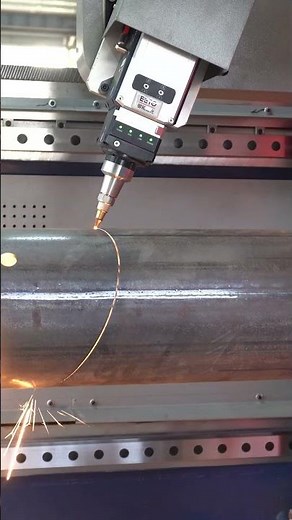 Heavy-Duty Large Tube Cutting | Fiber Laser Pipe Cutter | EETO Laser