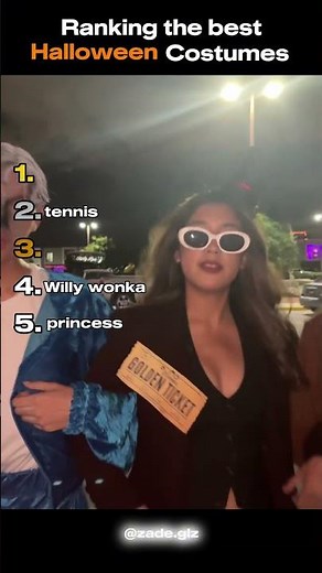 Ranking The Best HALLOWEEN Costumes 🎃👻