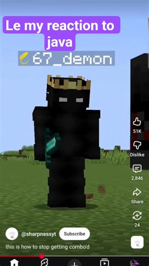 Java vs bedrock combo