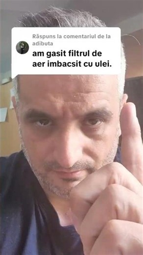 Fum albastru si filtru de aer îmbacsit cu ulei?