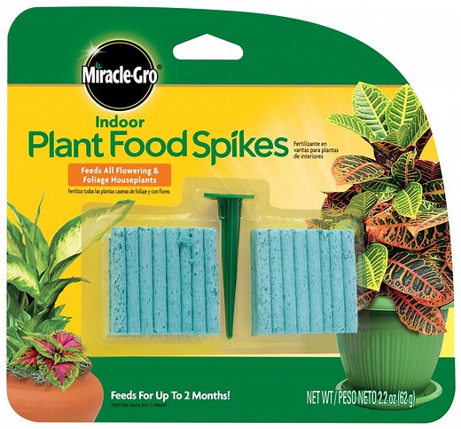 Miracle-Gro Indoor Plant Food Spikes, 48 Spikes