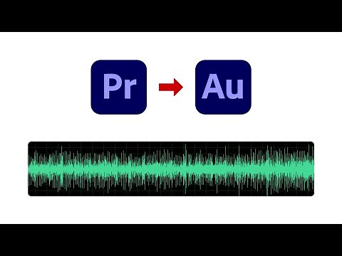 Edit Premiere Pro Audio in Audition (Dynamic Link)