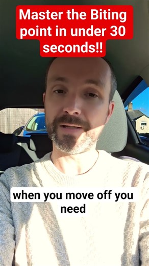 Master Clutch Control in 30 Seconds | Driving Lesson Tips for Learners. ##ClutchControl #Driving