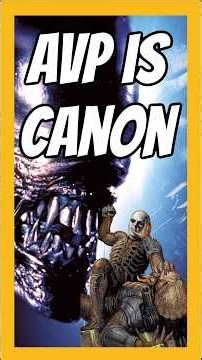 Alien vs Predator Canon Explained #alien #xenomorph #yautja #thepredator #alienvspredator #engineers