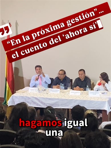 “Este video tiene dos partes y es clave para que no nos vuelvan a vender humo. Parte 1: vas a escuchar una frase típica de campaña: ‘vamos a hacer una empresa tercerizada de servicios… es un desafío de la próxima gestión’. Y la pregunta es inevitable: si era imperativo, si era urgente… ¿por qué no se hizo en esta gestión? ¿Por qué recién aparece como promesa para después? Parte 2: te explico lo que mucha gente olvida: gobernar no es decir ‘no había plata’ o ‘no es mi competencia’. Gobernar es ge