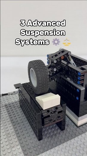 LEGO 3 Advanced Suspension Systems⚙️⚖️#LegoTechnic#Engineering