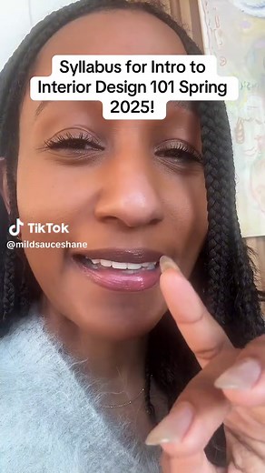 Intro to Interior Design 101 Syllabus | Spring 2025