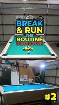 8 Ball Break and Run Lesson #2 #8ball #pool #tutorial