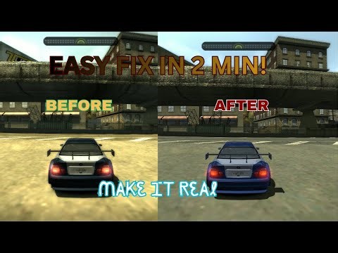 NFS Most Wanted 2005 – Clean, Sharp Graphics in 2 Minutes! (No Mods Needed)