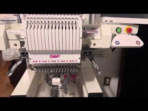 The SWF KX-T1501 Embroidery Machine Important Information To Know