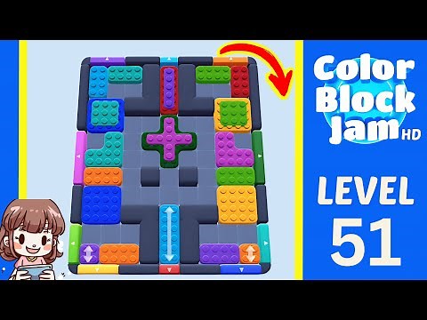 Color Block Jam Level 51 Solution Walkthrough