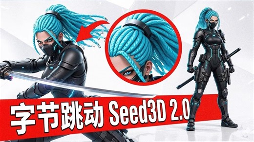 吊打全场？字节跳动最强3D AI模型Seed3D 2.0深度实测