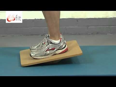 66fit Rocker/Wobble Board Exercises - Tilts by Physiosupplies.com