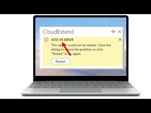 How To Fix Add In Error This Add In Could Not Be Started In Excel