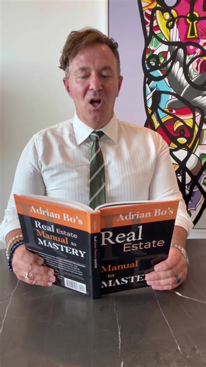 Adrian Bo’s Real Estate Manual To Mastery 📕 🔗 https://lnkd.in/gcT5UE3X