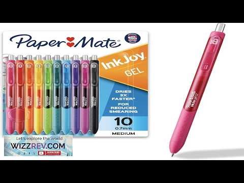 Paper Mate InkJoy Gel Pens Medium Point 10 Count Teacher Supplies