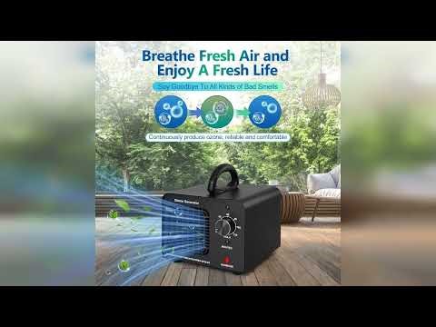 Review: Ozone Generator 60000mg/h, Industrial/Home Ozone Machine, Odor Removal for Areas of 6,...