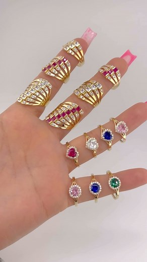 48 reactions · 10 comments | 14k Gold Women’s Rings✨ Available on abandjjewelry.com #ring #14k #anillos #oro #joyeria | AB&J jewelry | Facebook