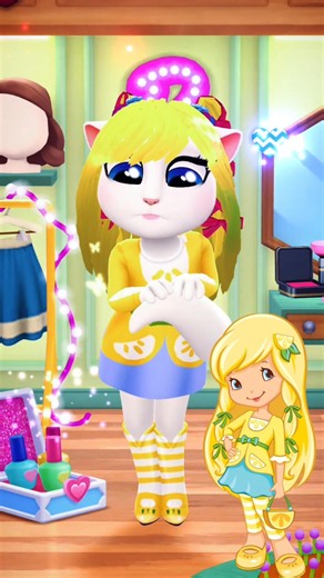 my talking angela 2 cute puppy eyes 🥺🍋 #mytalkingangela2 #fypシ
