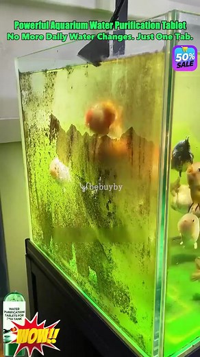 🐠 Powerful tablet for cleaning aquarium water 🐠 💧 Crystal Clear Water - Keeps your aquarium pristine and healthy. 🌿 Safe for fish and plants - Gentle but effective cleaning. ⏱️ Fast-acting formula - Quickly removes impurities and toxins. 🌟 Balances pH - Promotes a thriving aquatic environment. 💊 Easy to use - Simply drop it in and enjoy clear water. 🌊 Give your fish the clean and safe home they deserve! 🌊 https://bebuyby.com/products/aquarium-uk | Bebuyby